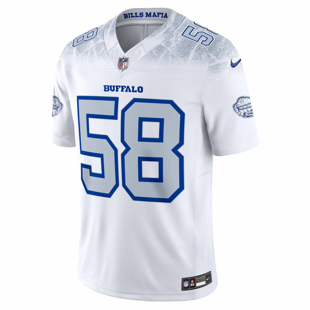 Matt Milano Buffalo Bills 2025 Rivalries Collection Limited Jersey - White for sale