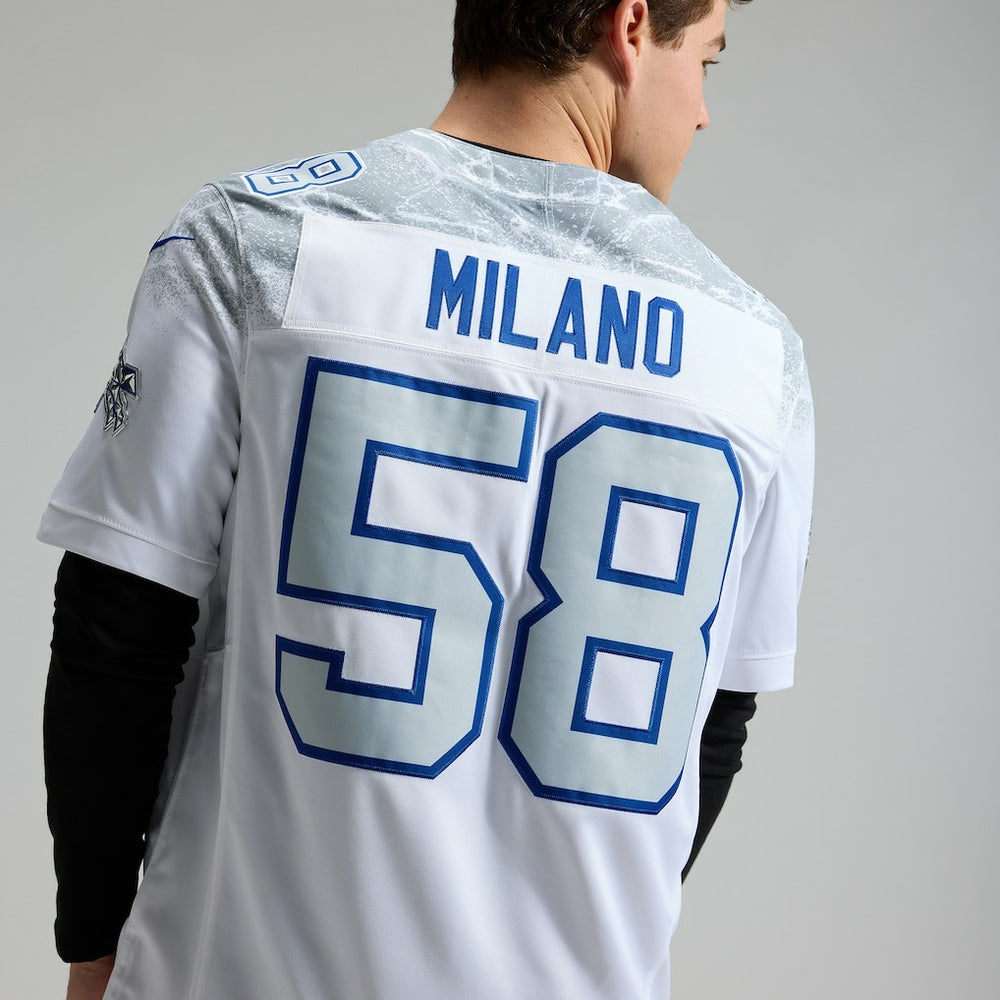 Matt Milano Buffalo Bills 2025 Rivalries Collection Limited Jersey - White for sale