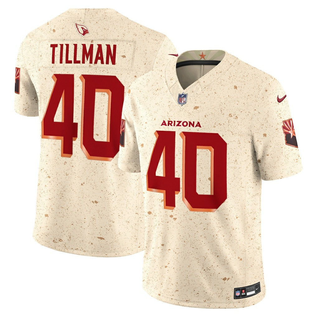 Pat Tillman Arizona Cardinals 2025 Rivalries Collection Retired Player Limited Jersey - Natural for sale