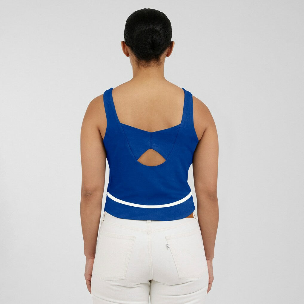 Buffalo Bills WEAR by Erin Andrews Women's Square Neck Tank Top - Royal discount