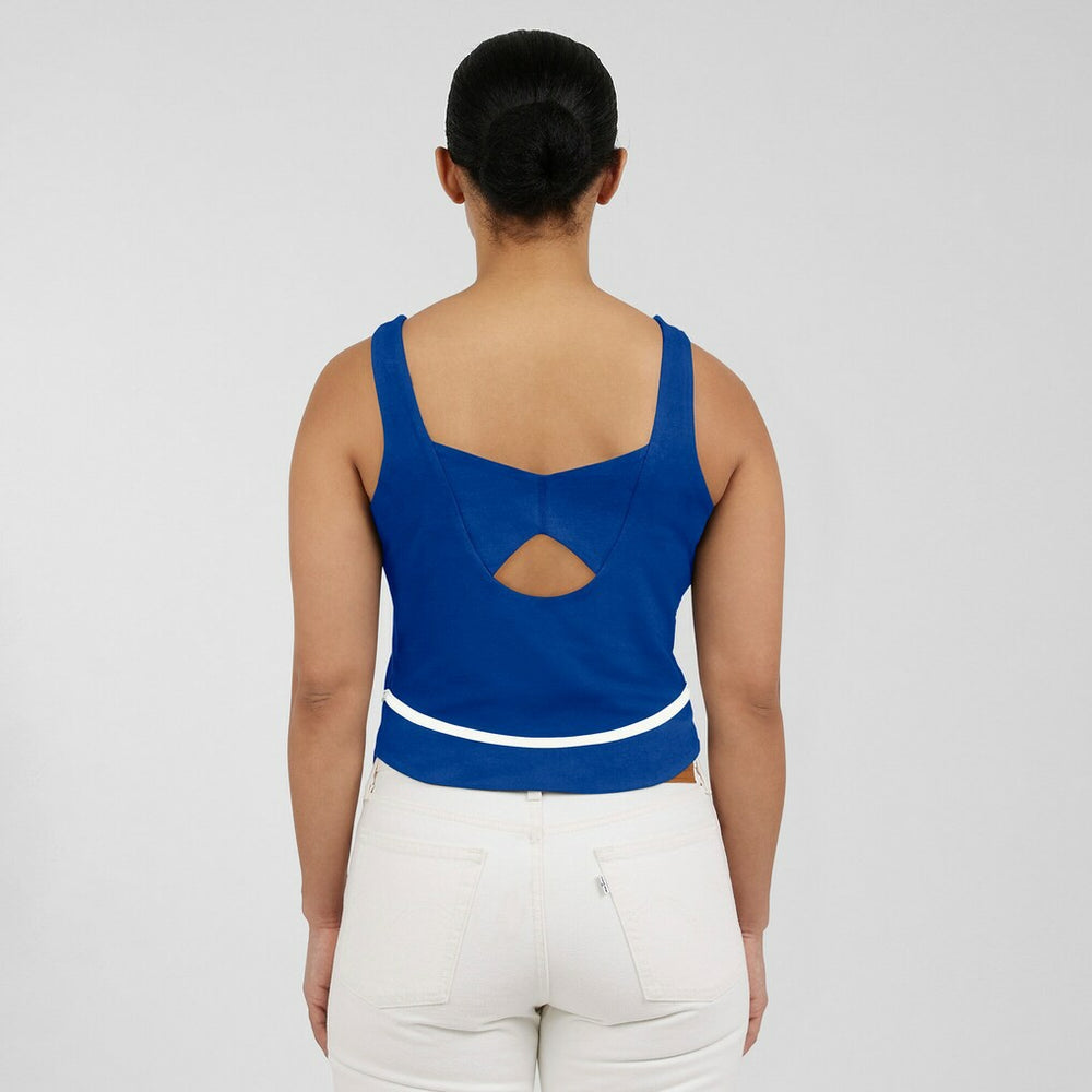 Buffalo Bills WEAR by Erin Andrews Women's Square Neck Tank Top - Royal discount