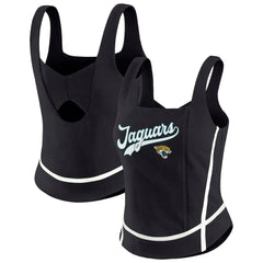 Jacksonville Jaguars WEAR by Erin Andrews Women's Square Neck Tank Top - Black online