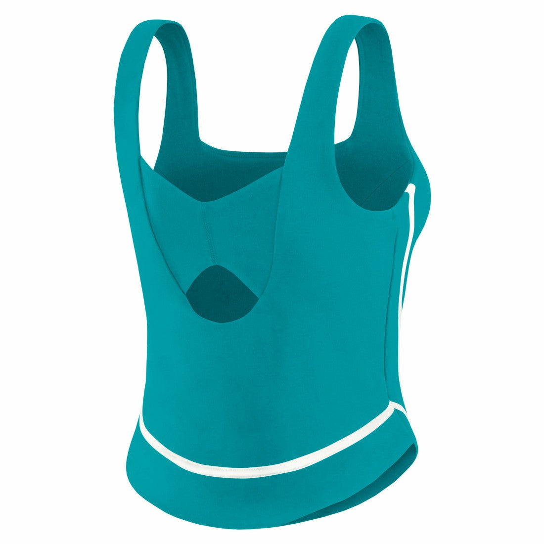 Miami Dolphins WEAR by Erin Andrews Women's Square Neck Tank Top - Aqua on sale