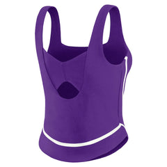 Minnesota Vikings WEAR by Erin Andrews Women's Square Neck Tank Top - Purple on sale