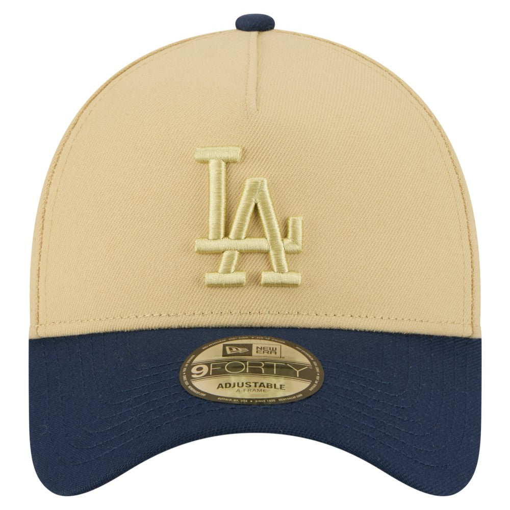 Los Angeles Dodgers x The Heritage Collection LA84 Summer Olympics 9FORTY Adjustable Hat Gold/Navy