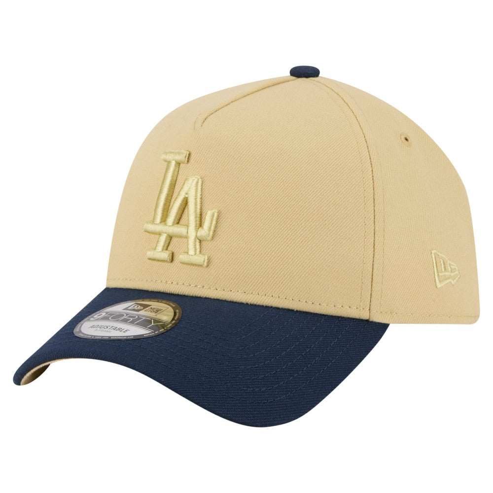 Los Angeles Dodgers x The Heritage Collection LA84 Summer Olympics 9FORTY Adjustable Hat Gold/Navy