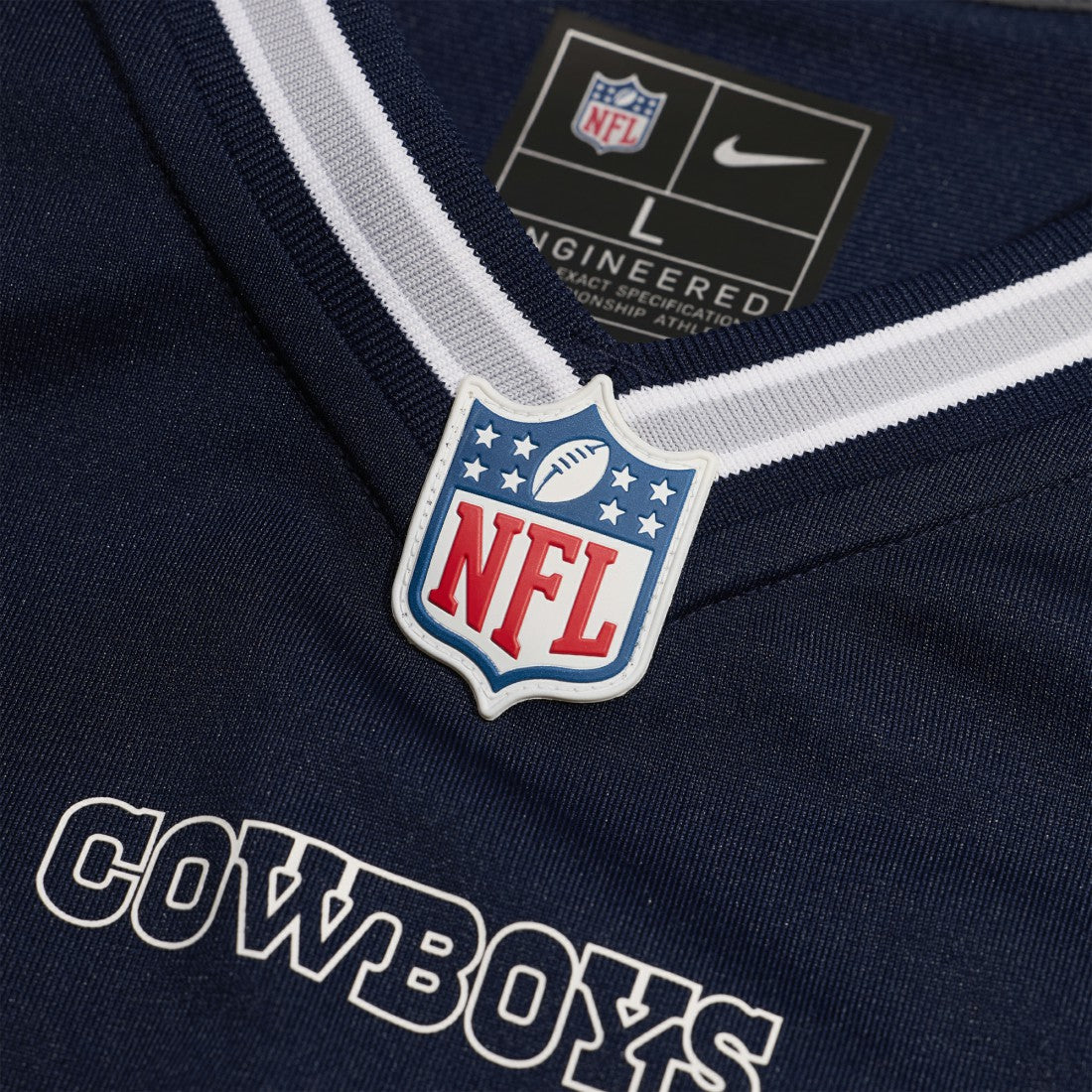 Deion Sanders Dallas Cowboys Team Retired Player Game Jersey - Navy for sale