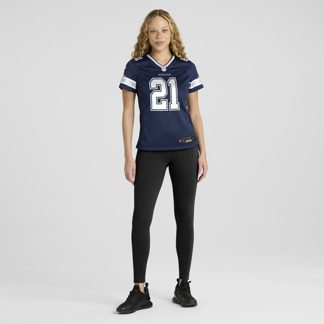 Deion Sanders Dallas Cowboys Women's Team Retired Player Game Jersey - Navy on sale