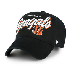 Cincinnati Bengals '47 Women's Ariana Clean Up Adjustable Hat - Black for sale