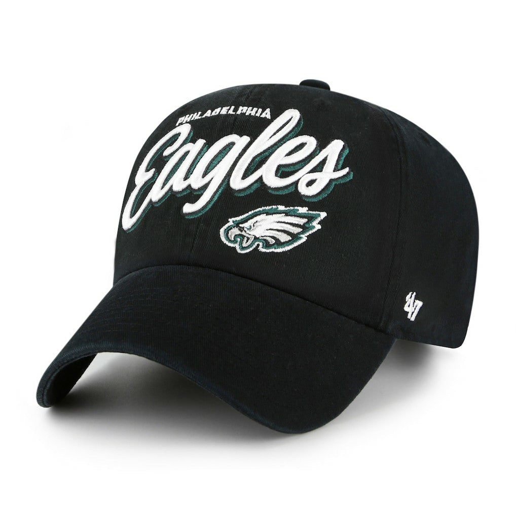 Philadelphia Eagles '47 Women's Ariana Clean Up Adjustable Hat - Black outlet