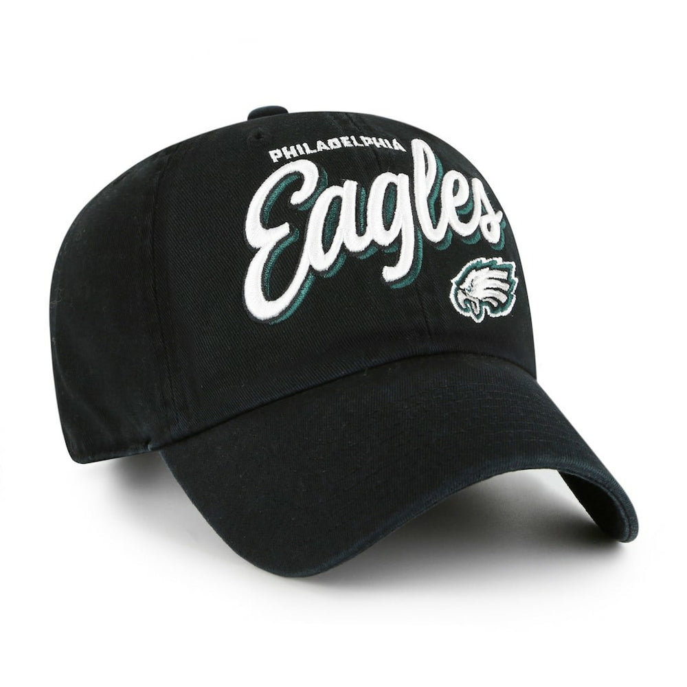 Philadelphia Eagles '47 Women's Ariana Clean Up Adjustable Hat - Black outlet