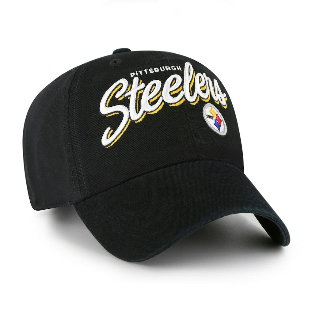 Pittsburgh Steelers '47 Women's Ariana Clean Up Adjustable Hat - Black online
