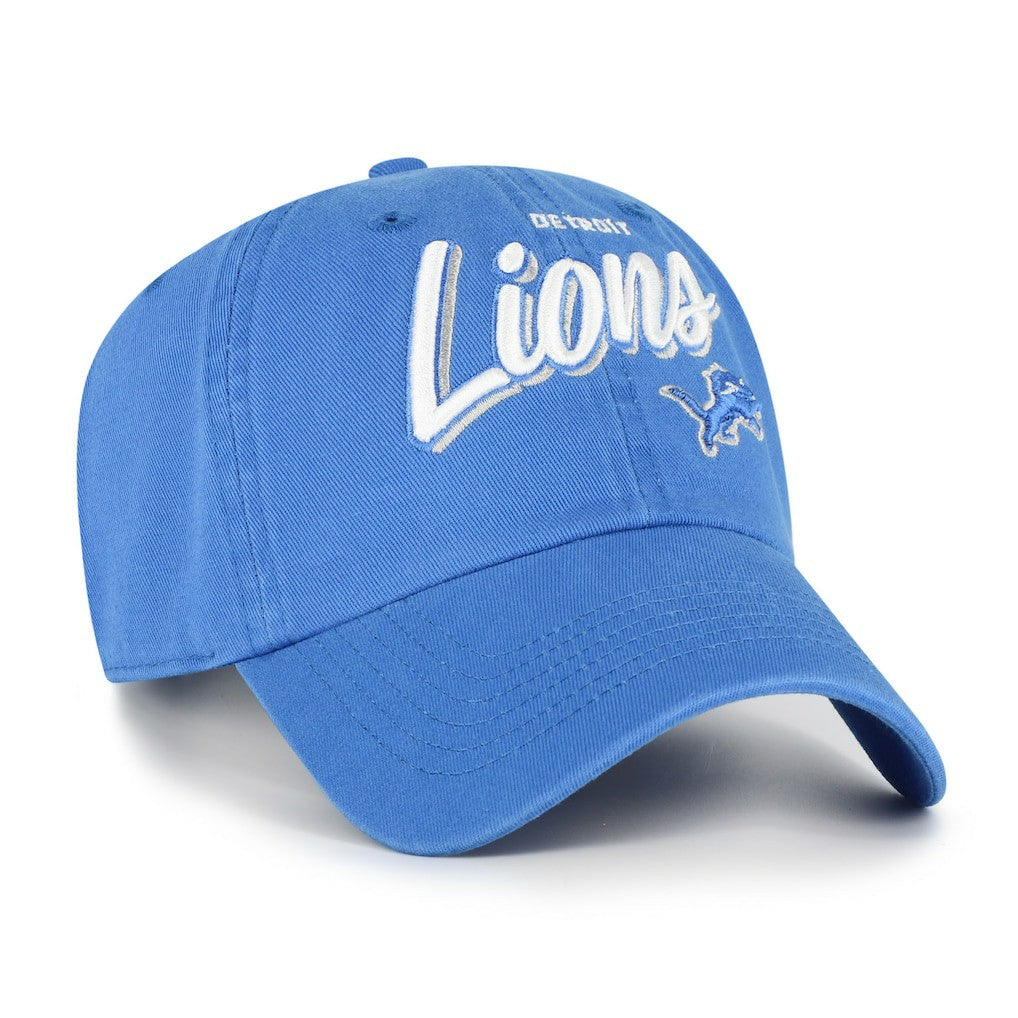 Detroit Lions '47 Women's Ariana Clean Up Adjustable Hat - Blue on sale