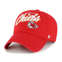 Kansas City Chiefs '47 Women's Ariana Clean Up Adjustable Hat - Red discount