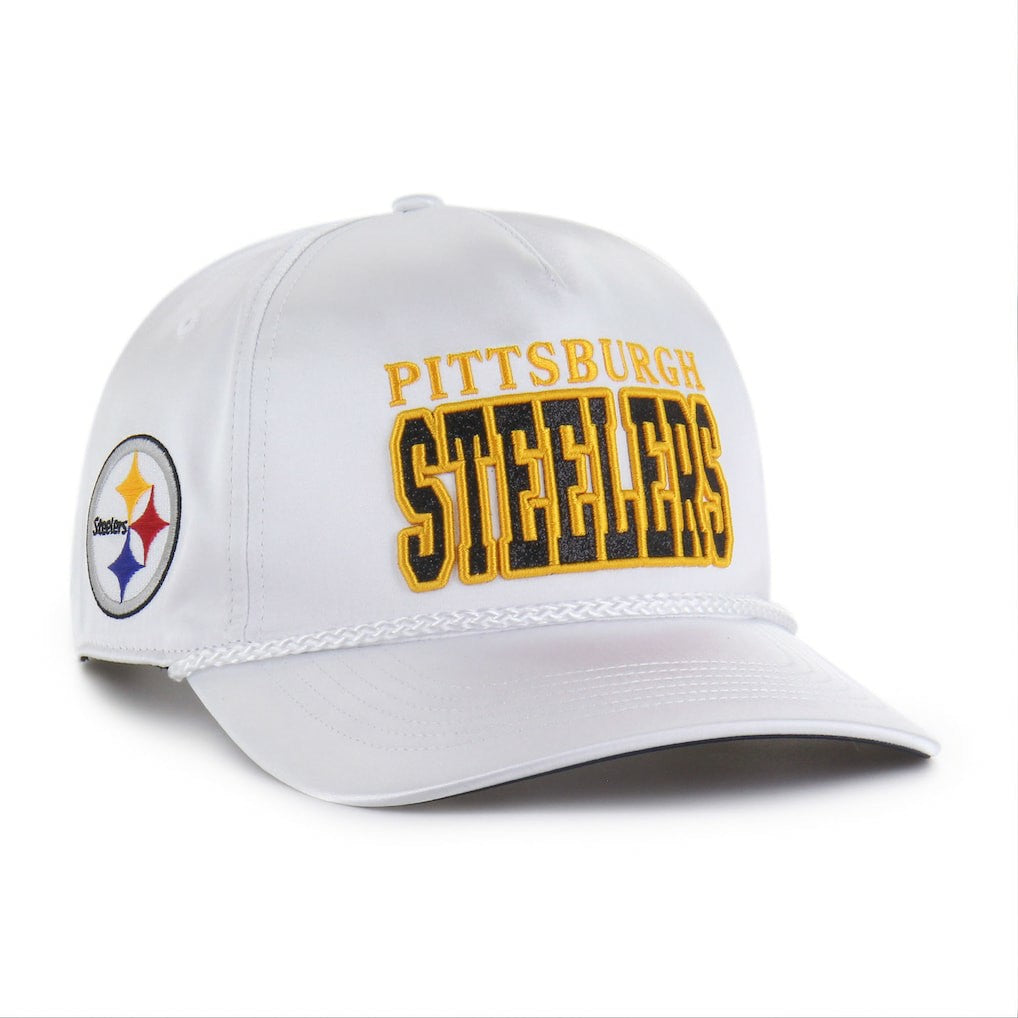 Pittsburgh Steelers '47 Women's Outspoken Hitch Adjustable Hat - White on sale