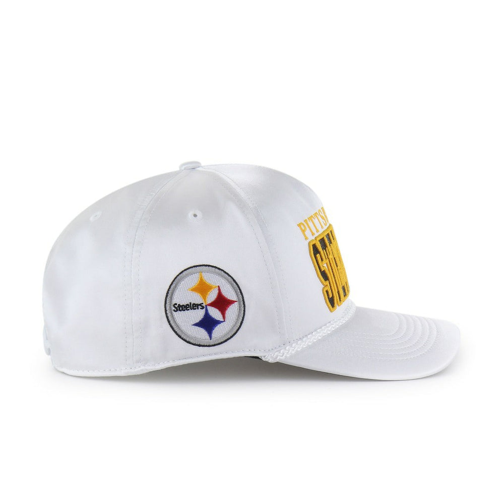 Pittsburgh Steelers '47 Women's Outspoken Hitch Adjustable Hat - White on sale