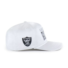 Las Vegas Raiders '47 Women's Outspoken Hitch Adjustable Hat - White on sale
