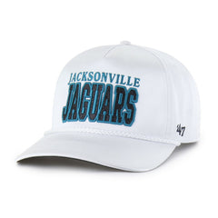 Jacksonville Jaguars '47 Women's Outspoken Hitch Adjustable Hat - White for sale