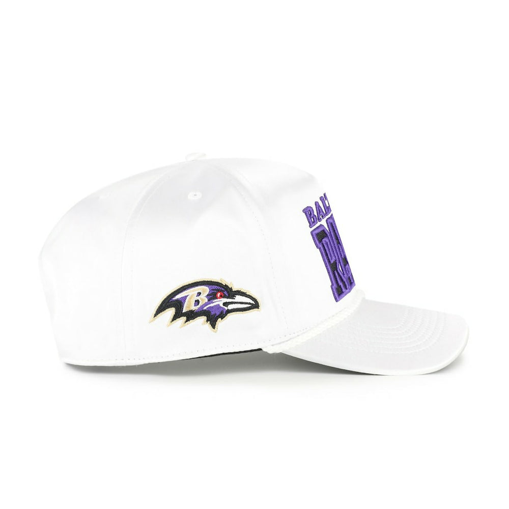 Baltimore Ravens '47 Women's Outspoken Hitch Adjustable Hat - White outlet