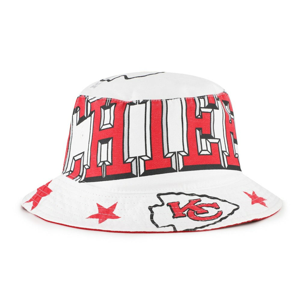 Kansas City Chiefs '47 Women's Energize Bucket Hat - White outlet