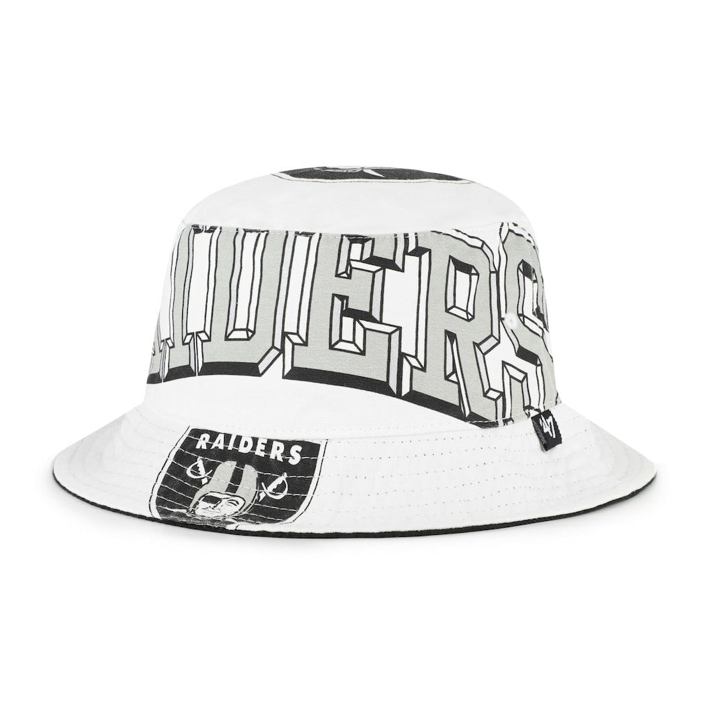 Las Vegas Raiders '47 Women's Energize Bucket Hat - White sale