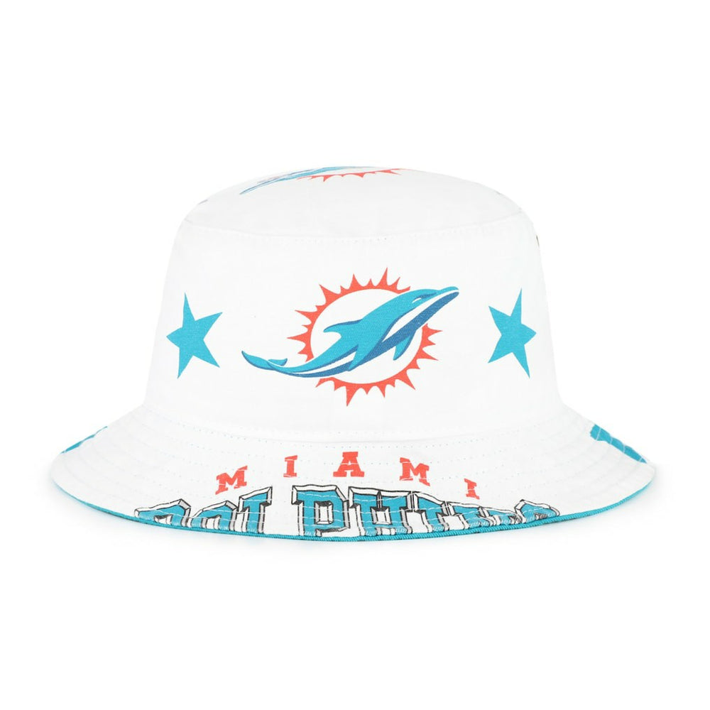 Miami Dolphins '47 Women's Energize Bucket Hat - White on sale