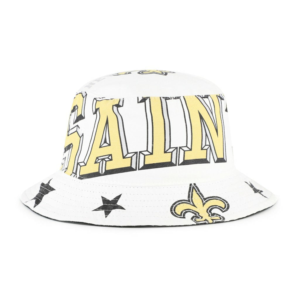 New Orleans Saints '47 Women's Energize Bucket Hat - White for sale