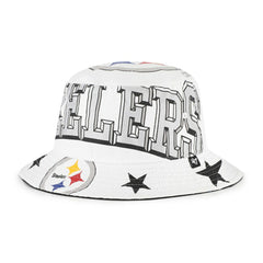 Pittsburgh Steelers '47 Women's Energize Bucket Hat - White for sale