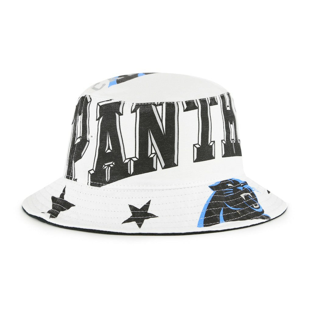 Carolina Panthers '47 Women's Energize Bucket Hat - White on sale