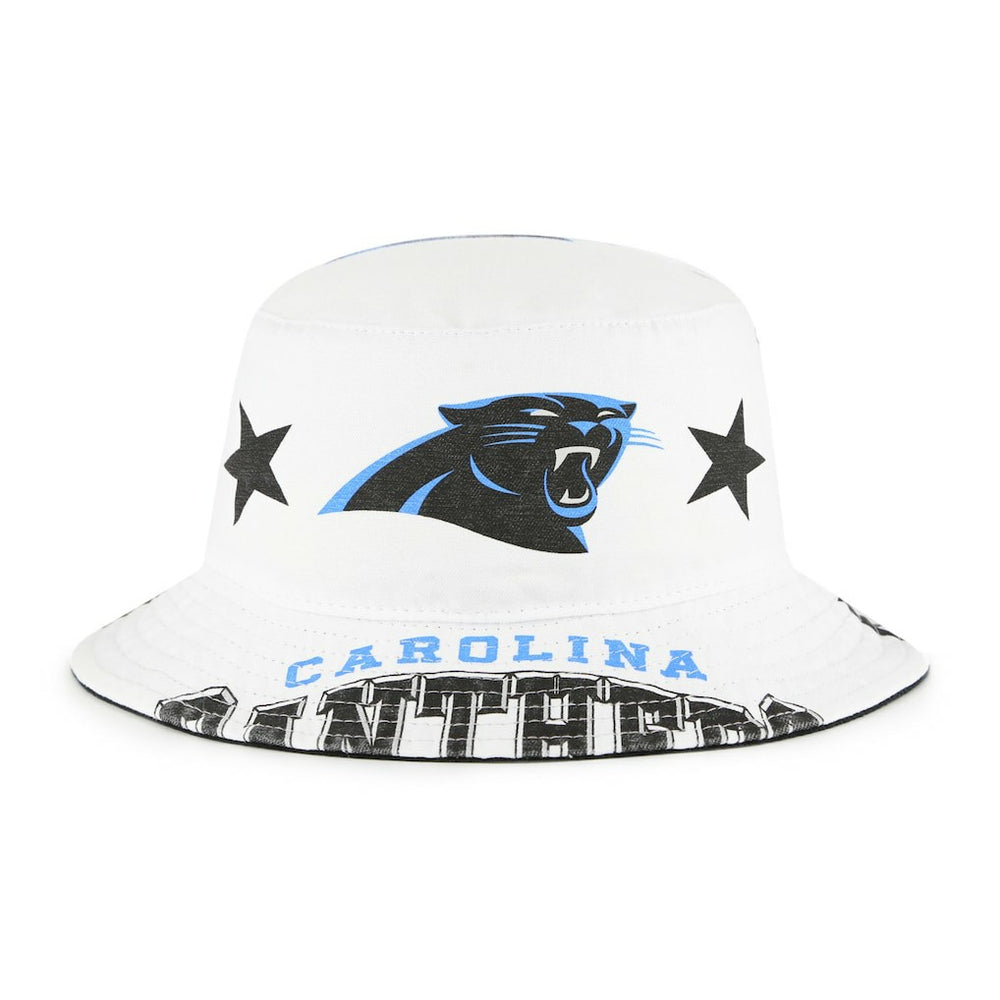 Carolina Panthers '47 Women's Energize Bucket Hat - White on sale