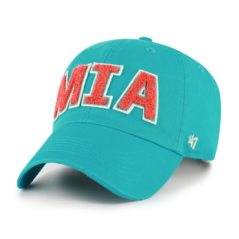 Miami Dolphins '47 Women's Zoey Clean Up Adjustable Hat - Aqua online