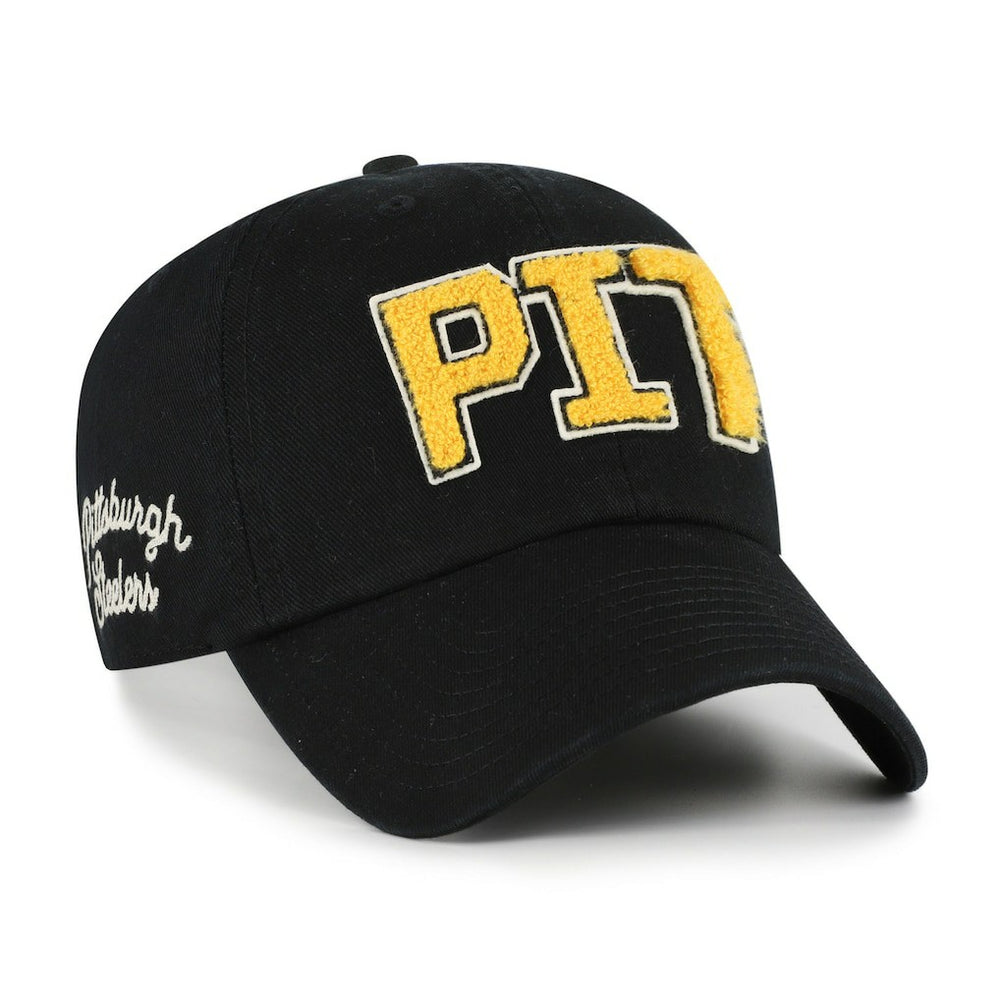 Pittsburgh Steelers '47 Women's Zoey Clean Up Adjustable Hat - Black outlet