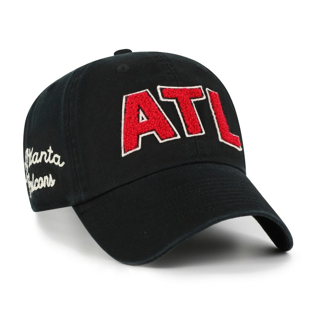 Atlanta Falcons '47 Women's Zoey Clean Up Adjustable Hat - Black outlet