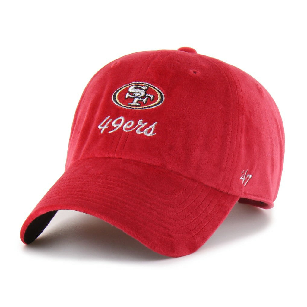 San Francisco 49ers '47 Women's Spirited Clean Up Adjustable Hat - Scarlet on sale