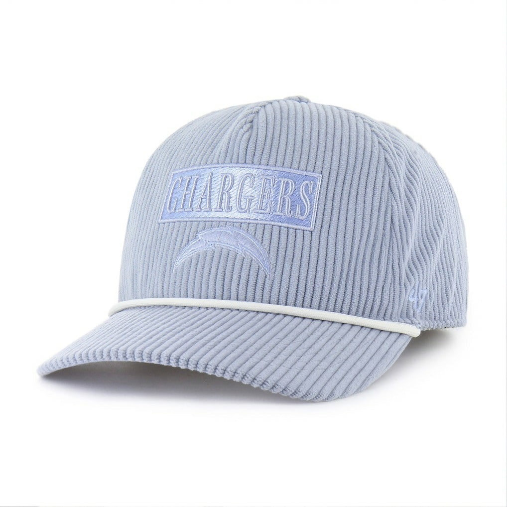 Los Angeles Chargers '47 Women's Mellow Corduroy Hitch Adjustable Hat - Light Blue sale