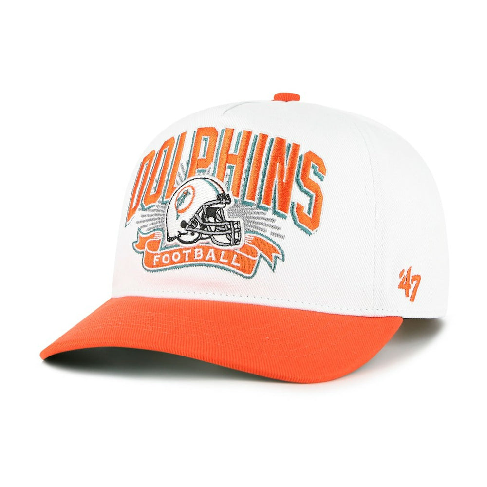 Miami Dolphins '47 Youth Prime Play Hitch Adjustable Hat - White/Orange online