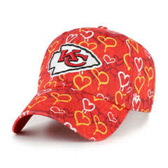 Kansas City Chiefs '47 Girls Youth Mural Clean Up Adjustable Hat - Red for sale