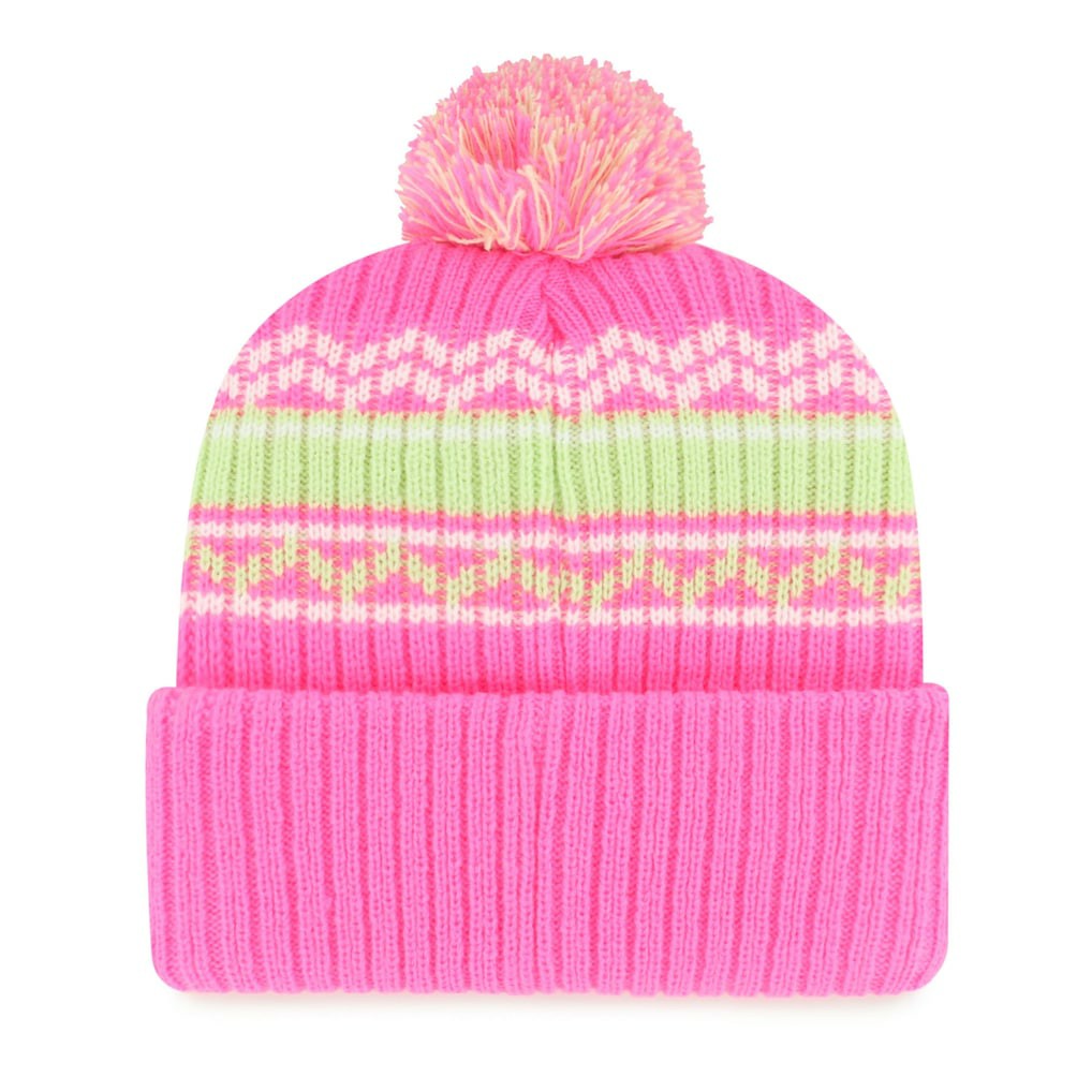 Minnesota Vikings '47 Girls Youth Polar Vortex Cuffed Knit Hat with Pom - Pink discount