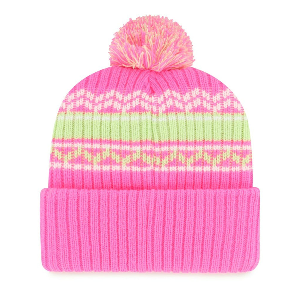 Minnesota Vikings '47 Girls Youth Polar Vortex Cuffed Knit Hat with Pom - Pink discount