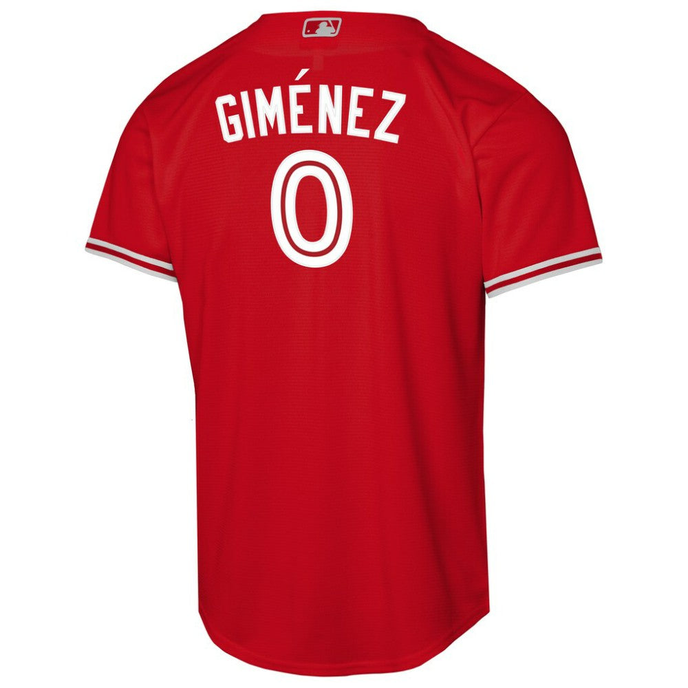 Andrés Giménez Toronto Blue Jays Youth Canada Day Replica Jersey Red