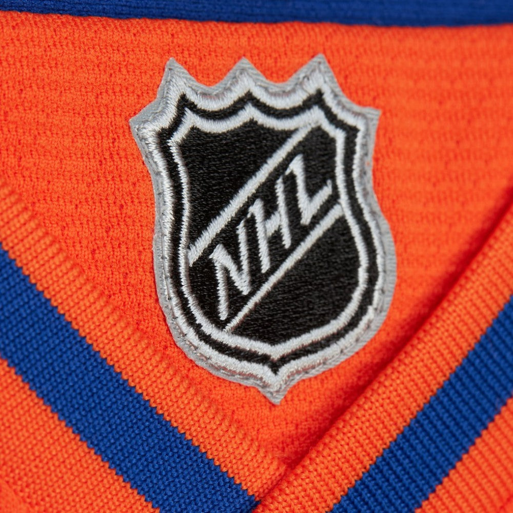 Leon Draisaitl Edmonton Oilers Mitchell & Ness Power Play Jersey - Orange Jerseys