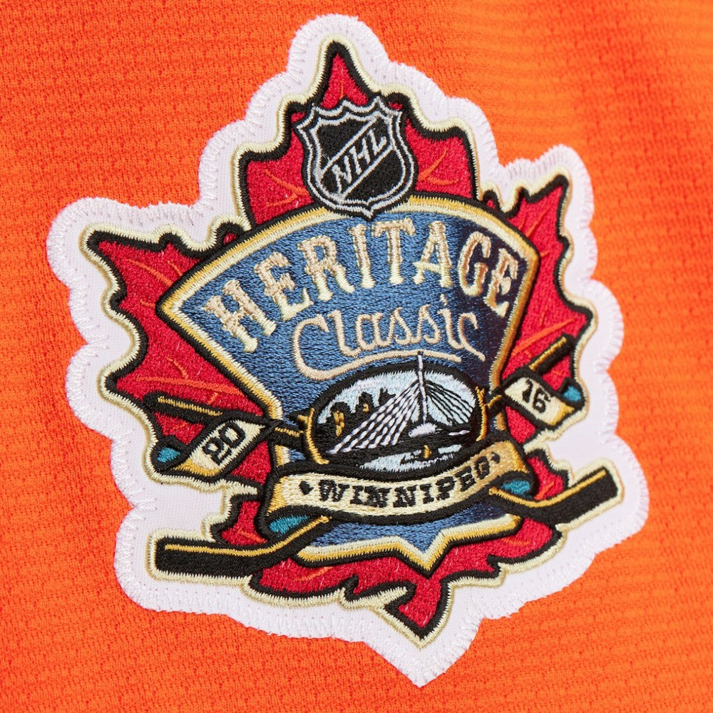 Leon Draisaitl Edmonton Oilers Mitchell & Ness Power Play Jersey - Orange Jerseys