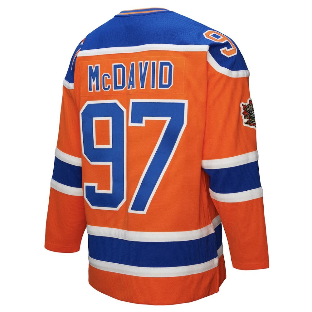 Connor McDavid Edmonton Oilers Mitchell & Ness Power Play Jersey - Orange Jerseys