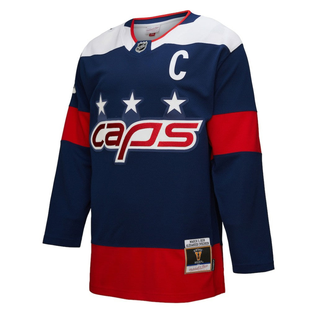 Alexander Ovechkin Washington Capitals Mitchell & Ness Power Play Jersey - Navy Jerseys