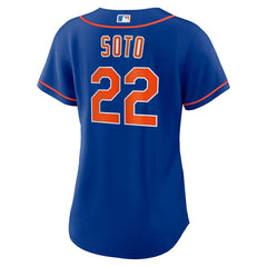 Juan Soto New York Mets Women's Alternate Replica Baseball Jersey Royal