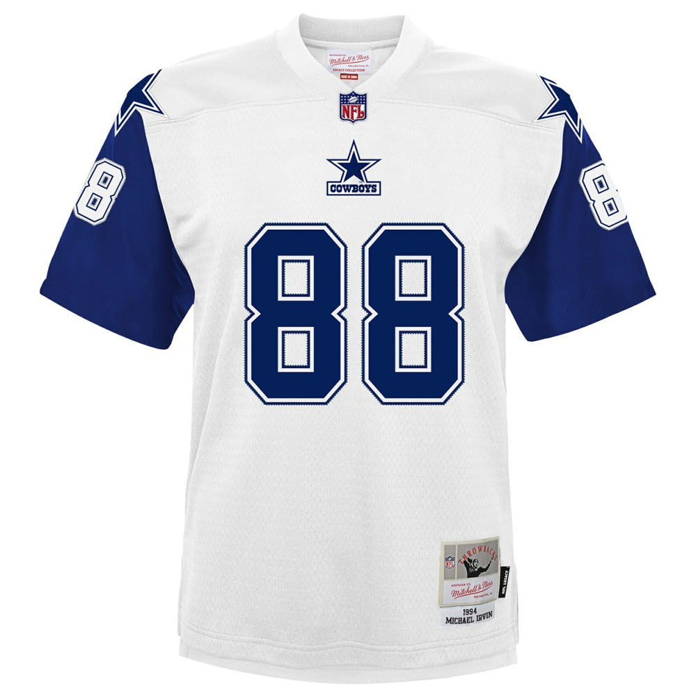 Michael Irvin Dallas Cowboys Youth 1994 Alternate Legacy Jersey - White for sale