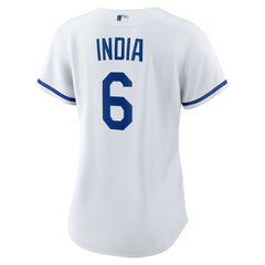 Jonathan India Kansas City Royals Women's Home Replica Jersey White