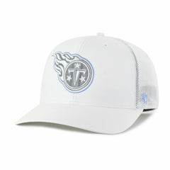 Tennessee Titans '47 Snowball Trophy Stretch Fit Hat - White on sale