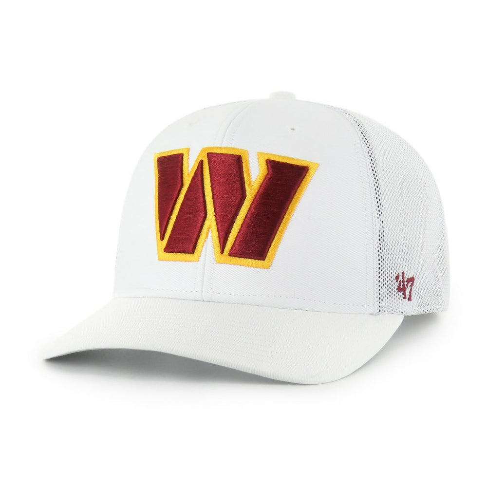 Washington Commanders '47 Snowball Trophy Stretch Fit Hat - White for sale
