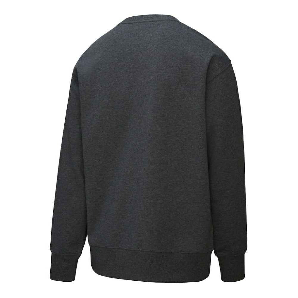 Chicago Blackhawks Mitchell & Ness Playoff Win Fleece Pullover Sweatshirt - Heather Charcoal Sweatshirts